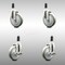 Service Caster 5 Inch 316SS Gray Poly Swivel 1-1/4 Inch Expanding Stem Caster Brake SCC, 2PK SCC-SS316EX20S514-PPUB-2-TLB-2-114 - alternate 1